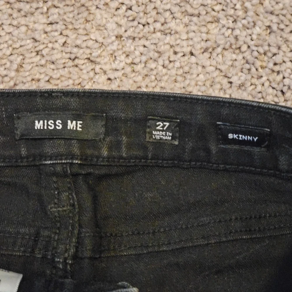 Miss Me‎ Skinny Jeans Lot of 2 Womens 27 Vintage Mid Rise Stretch Denim Y2K Edgy
